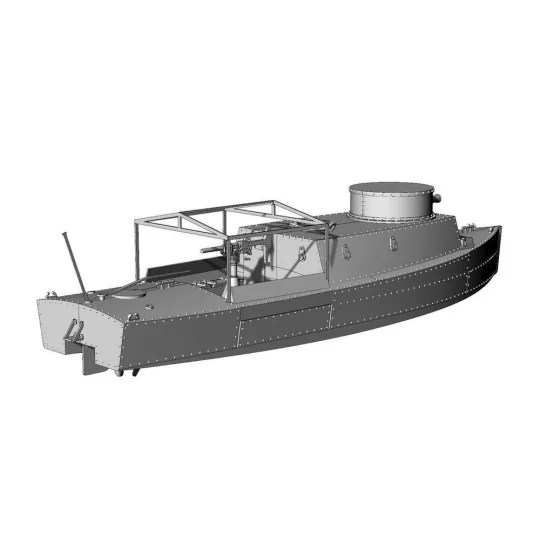 BK-2 river gun boat, 1/144 - Brengun BRS144068
