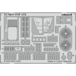 F-111F 1/72 for HASEGAWA / HOBBY 2000 - Eduard Accessories 73745