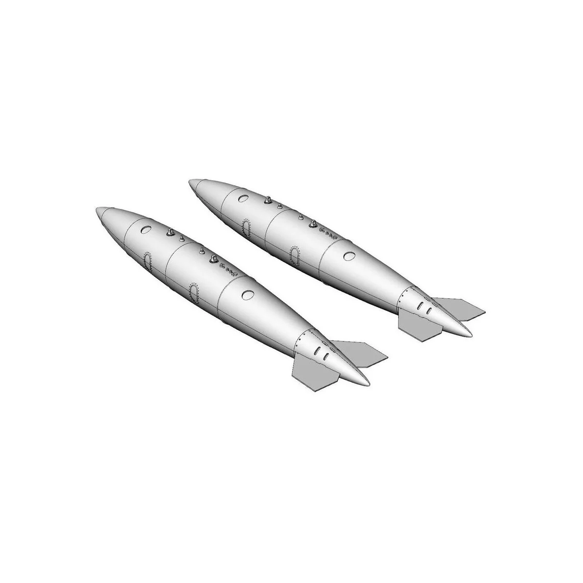 USN 150 gal Douglas Fuel Tank, 1/48 - Brengun BRL48176