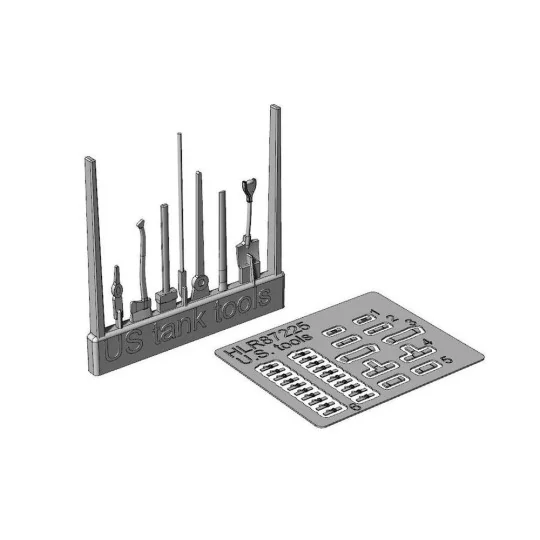 U.S. tank tools, 1/87 - Hauler HLR87225