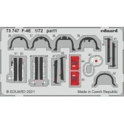 F-4E 1/72 for FINE MOLDS - Eduard Accessories 73747