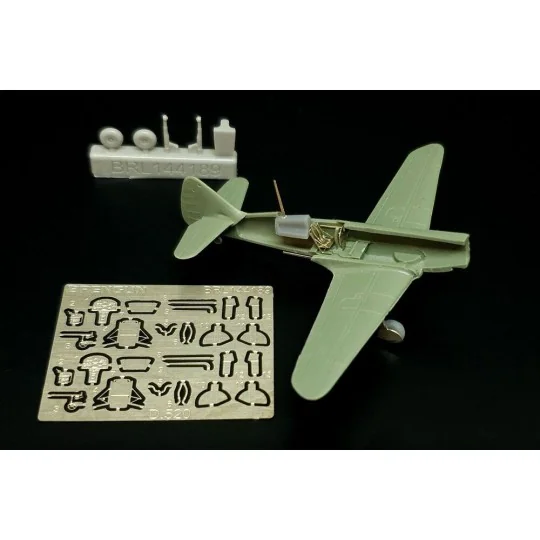 Dewoitine D.520 details (Brengun), 1/144 - Brengun BRL144189