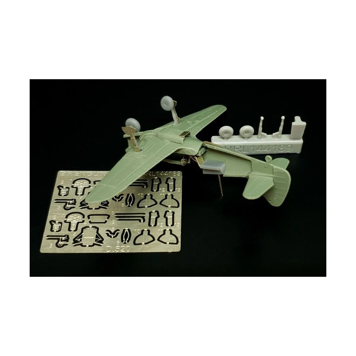 Dewoitine D.520 details (Brengun), 1/144 - Brengun BRL144189