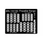 Propeller flangers (for wooden propellers), 1/144 - Brengun BRL144188