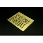 Propeller flangers (for wooden propellers), 1/72 - Brengun BRL72283