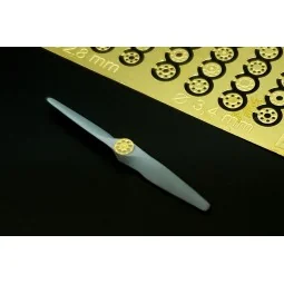 Propeller flangers (for wooden propellers), 1/72 - Brengun BRL72283 2