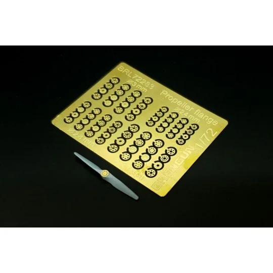 Propeller flangers (for wooden propellers), 1/72 - Brengun BRL72283