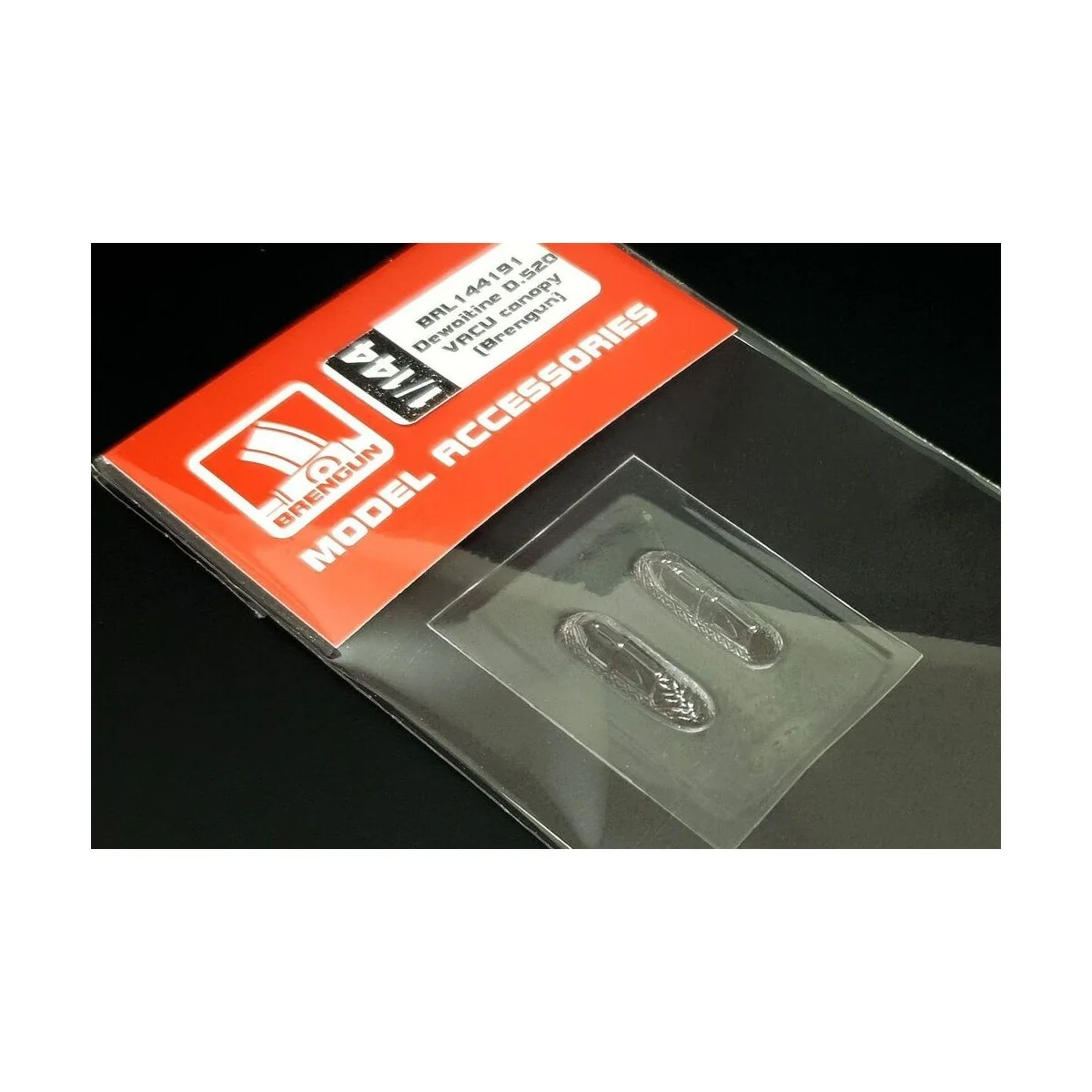 Dewoitine D.520 VACU canopy (Brengun), 1/144 - Brengun BRL144191