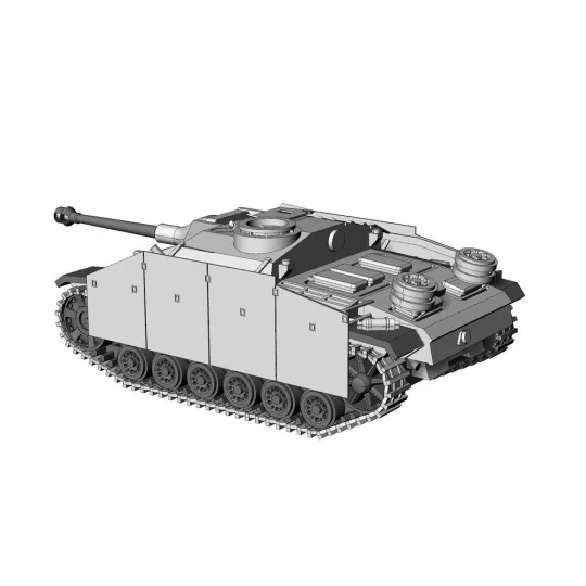StuG III Ausf.G, 1/120 - Hauler HTT120095