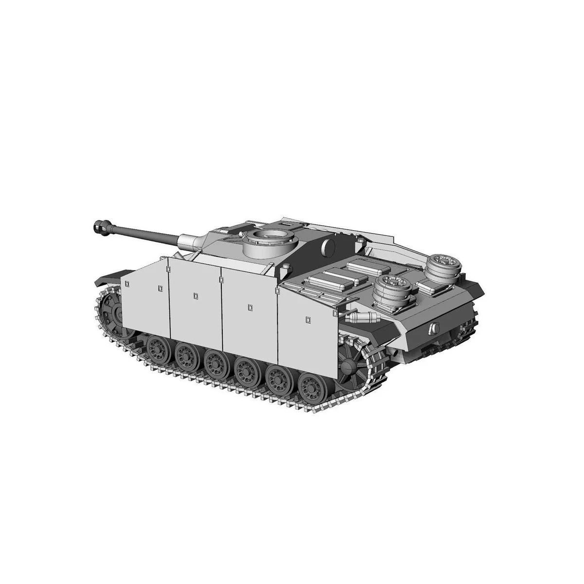 StuG III Ausf.G, 1/120 - Hauler HTT120095