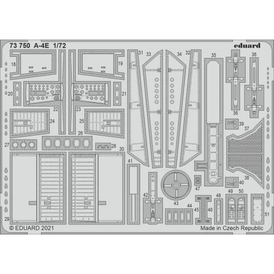 A-4E 1/72 for FUJIMI / HOBBY 2000, 1/72 - Eduard Accessories 73750