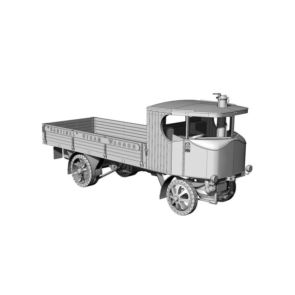 Skoda-Sentinel, 1/72 - Hauler HLP72037
