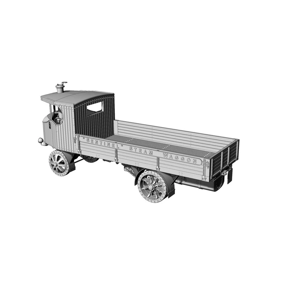 Skoda-Sentinel, 1/72 - Hauler HLP72037