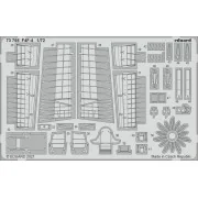 F4F-4, for ARMA HOBBY, 1/72 - Eduard Accessories 73755