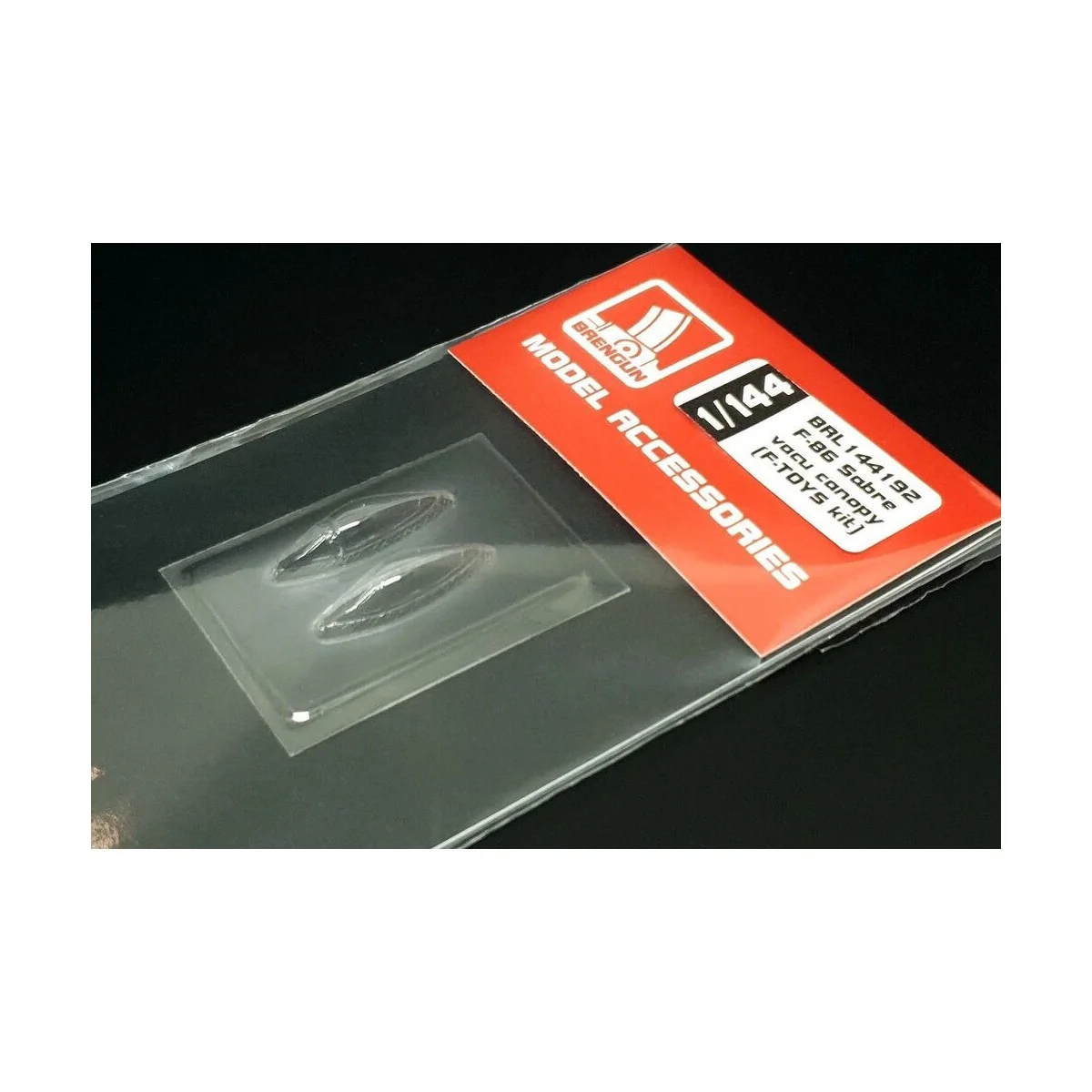 F-86 Sabre vacu canopy (F-TOYS kit), 1/144 - Brengun BRL144192