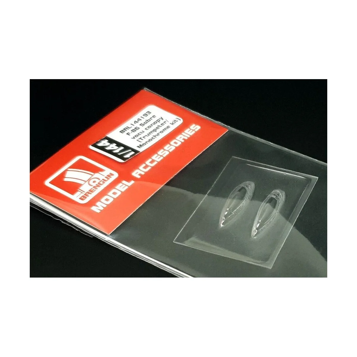 F-86 Sabre vacu canopy (Trumpeter/Monochrome kit), 1/144 - Brengun ...