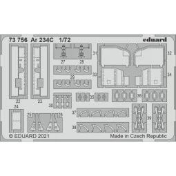 Ar 234C, for HOBBY 2000 / DRAGON - Eduard Accessories 73756