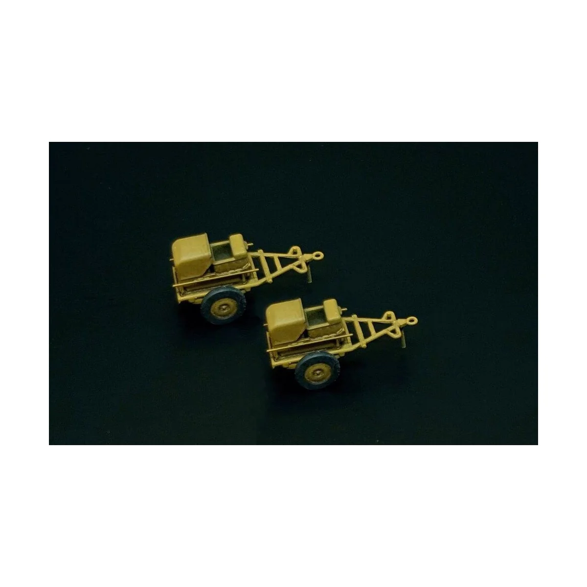 Anlasswagen - Luftwaffe Aircraft Starter Cart (2pcs), 1/144 - Breng...