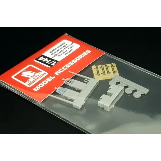 Anlasswagen - Luftwaffe Aircraft Starter Cart (2pcs), 1/144 - Breng...