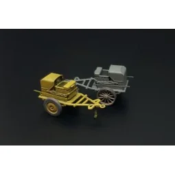 Anlasswagen - Luftwaffe Aircraft Starter Cart (2pcs), 1/87 - Hauler...