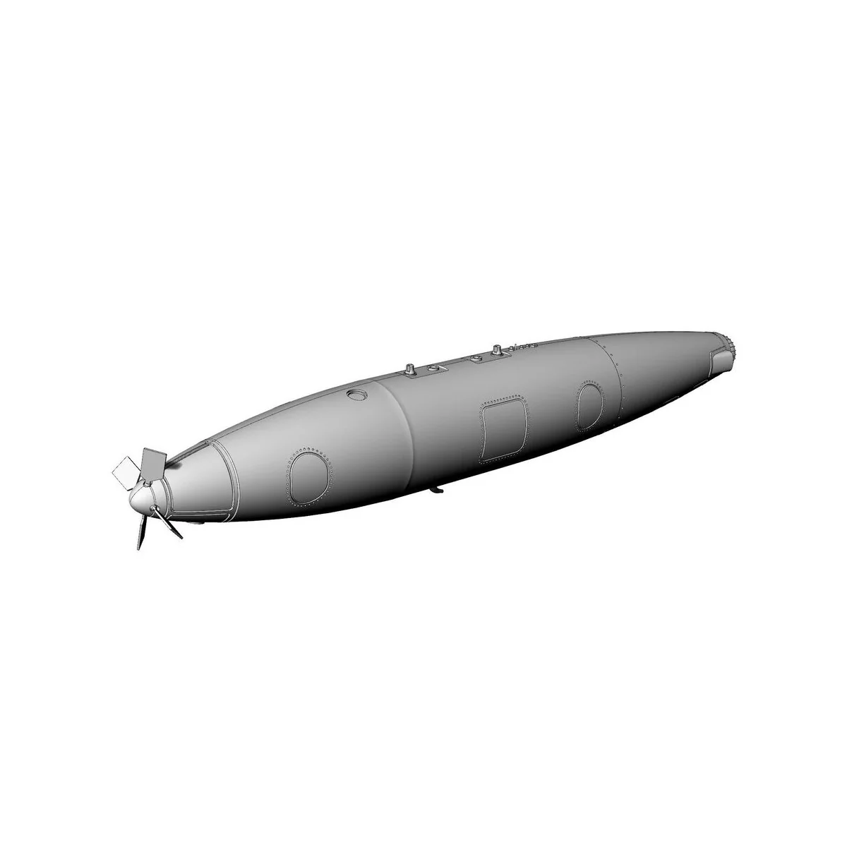 D-704 buddy Tank late type (1980s-2010s), 1/72 - Brengun BRL72287