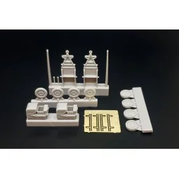 Anlasswagen - Luftwaffe Aircraft Starter Cart (2pcs), 1/87 - Hauler... 2