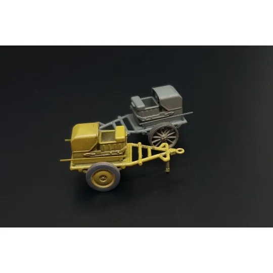 Anlasswagen - Luftwaffe Aircraft Starter Cart (2pcs), 1/87 - Hauler...