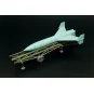 Feuerlilie F-55 Flakrakete w/dolly, 1/48 - Brengun BRS48017