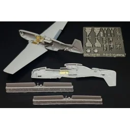 P-51D Mustang (Platz-Eduard-Bego), 1/144 - Brengun BRL144194