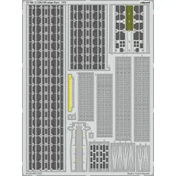 C-130J-30 cargo floor for ZVEZDA, 1/72 - Eduard Accessories 73760