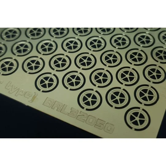 Tie down points (star type), 1/32 - Brengun BRL32050