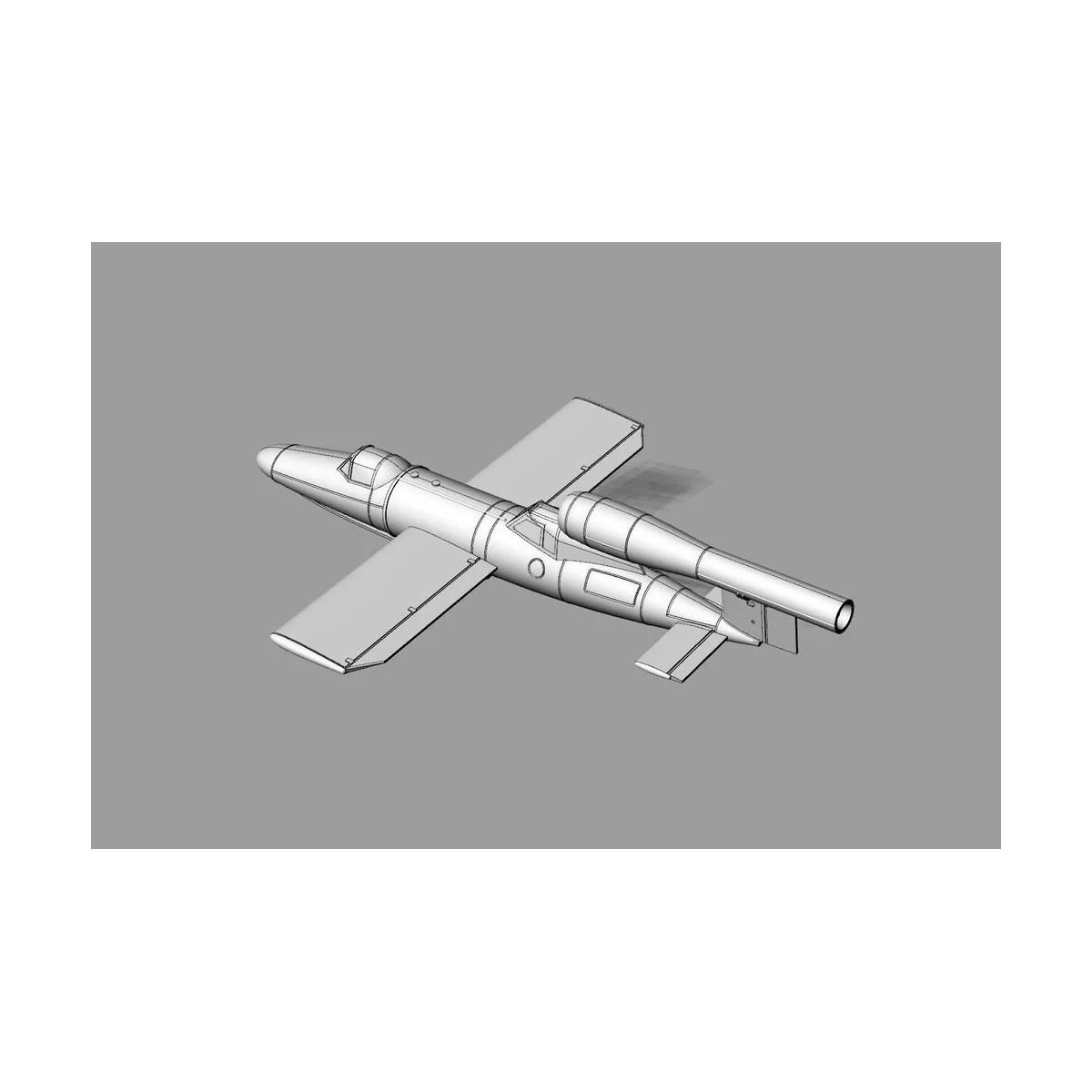 V-1 Reichenberg III (two seater), 1/144 - Brengun BRS144071