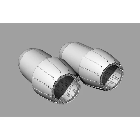 F/A-18 A/B/C/D Hornet GE F404 engine nozzle, 1/72 - Brengun BRL72290