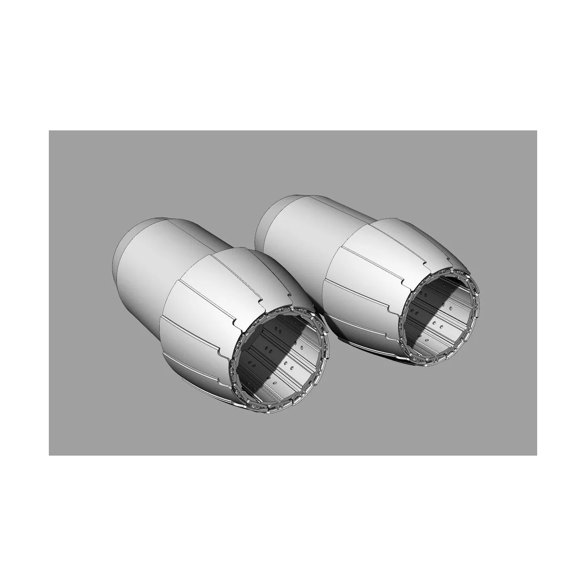 F/A-18 A/B/C/D Hornet GE F404 engine nozzle, 1/72 - Brengun BRL72290