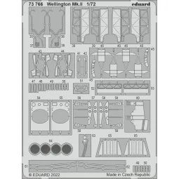 Wellington Mk.II for AIRFIX, 1/72 - Eduard Accessories 73766