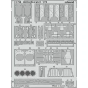 Wellington Mk.II for AIRFIX, 1/72 - Eduard Accessories 73766