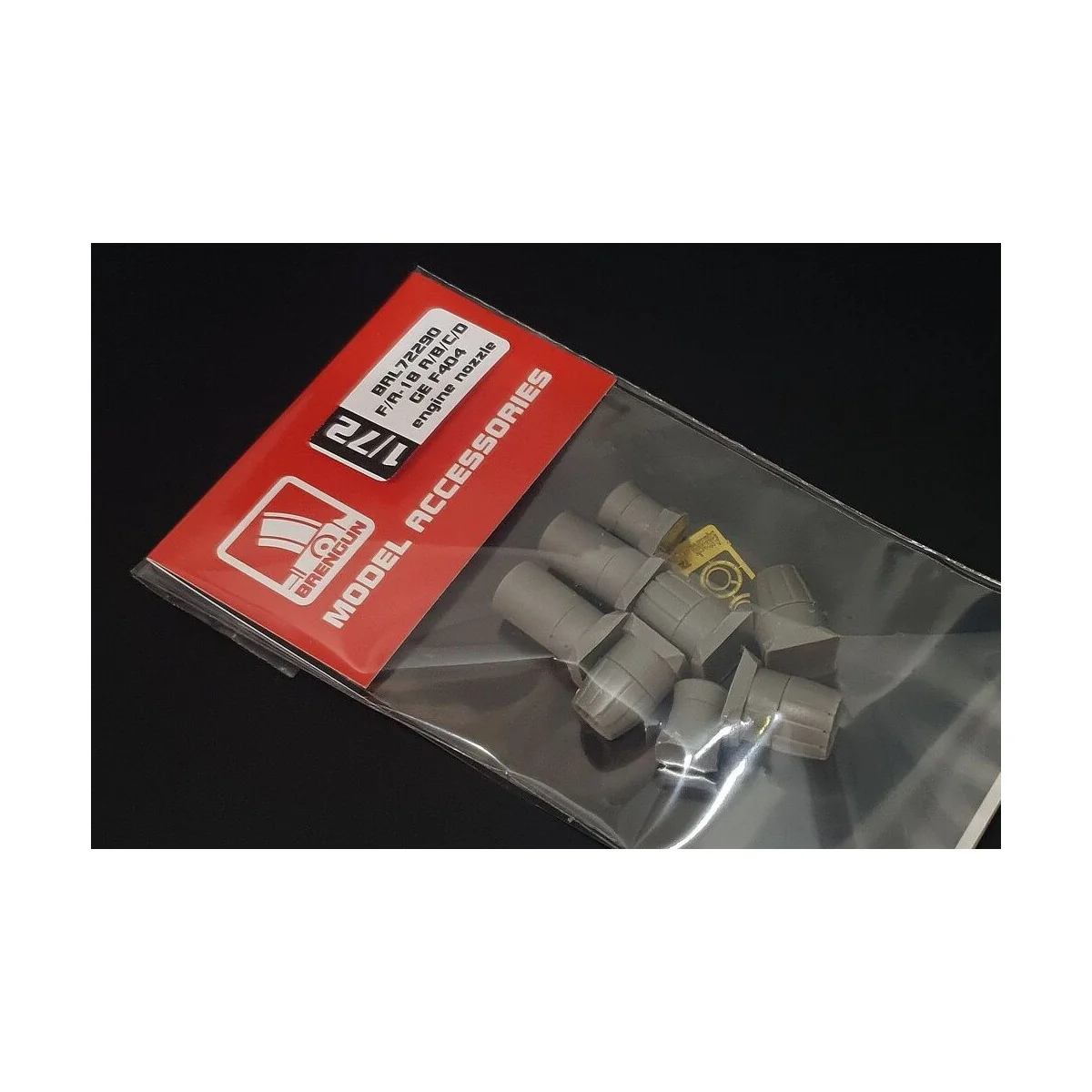 F/A-18 A/B/C/D Hornet GE F404 engine nozzle, 1/72 - Brengun BRL72290