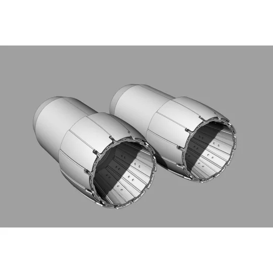 F/A-18 A/B/C/D Hornet GE F404 engine nozzle, 1/72 - Brengun BRL72290