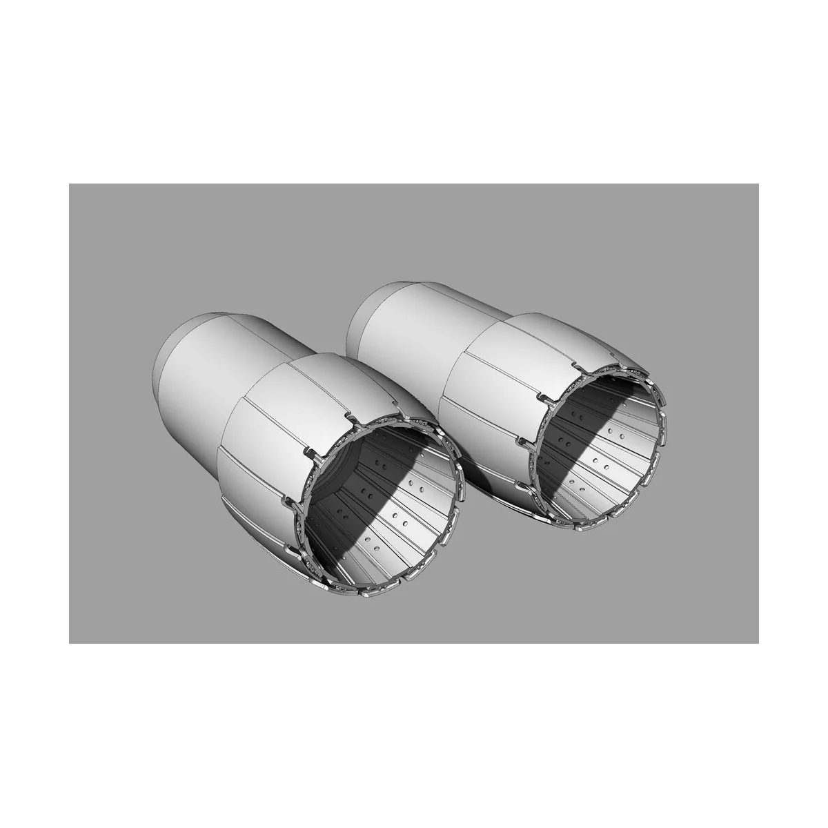 F/A-18 A/B/C/D Hornet GE F404 engine nozzle, 1/72 - Brengun BRL72290