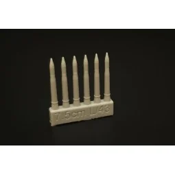 7, 5cm L/43 ammo for Pz.IV ausf.G/H/J, 1/72 - Hauler HLH72149 2