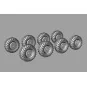 Wheels for 9K714 OKA (SS-23 Spider) for Hobby Boss, 1/72 - Hauler H...