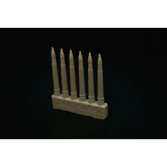 7, 5cm KwK42 ammo for Pz.V Panther ausf.D/A/G, 1/72 - Hauler HLH72150