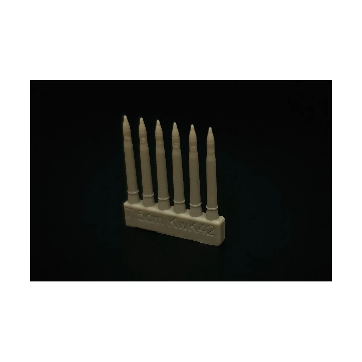 7, 5cm KwK42 ammo for Pz.V Panther ausf.D/A/G, 1/72 - Hauler HLH72150