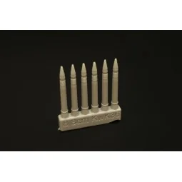 8.8cm KwK36 ammo for Pz.VI Tiger, 1/72 - Hauler HLH72151 2
