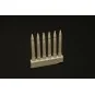 8.8cm KwK36 ammo for Pz.VI Tiger, 1/72 - Hauler HLH72151