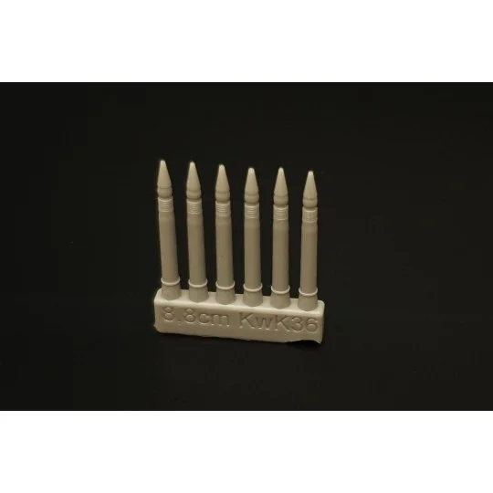 8.8cm KwK36 ammo for Pz.VI Tiger, 1/72 - Hauler HLH72151