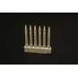 8.8cm KwK36 ammo for Pz.VI Tiger, 1/72 - Hauler HLH72151