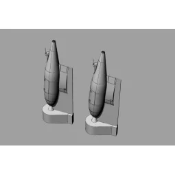 Refueling pod KC-130J (2pcs), 1/144 - Brengun BRL144200 2
