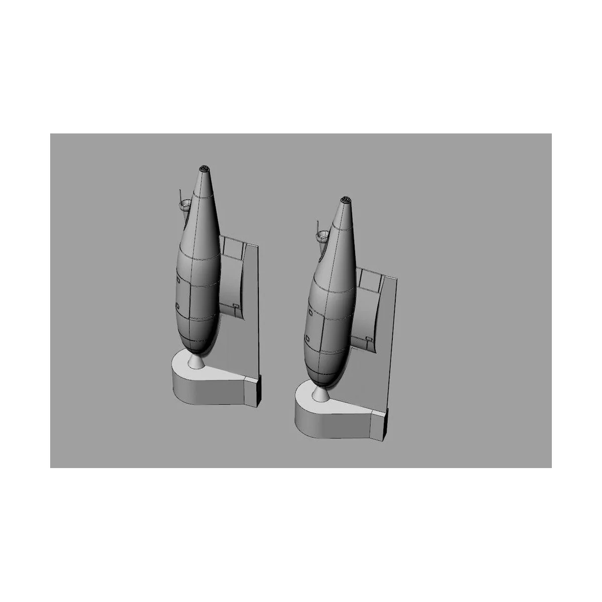 Refueling pod KC-130J (2pcs), 1/144 - Brengun BRL144200