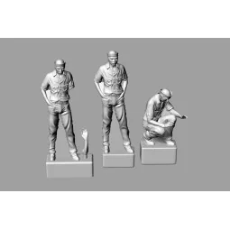 US Navy Sailors for WW2 Dioramas, 1/48 - Brengun BRL48181 2